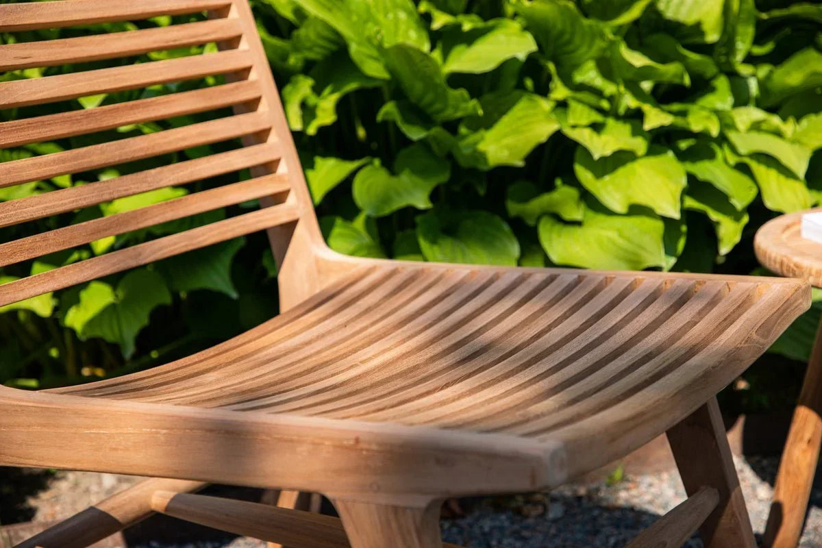 Gartenstuhl Malea - aus Teakholz in Naturoptik