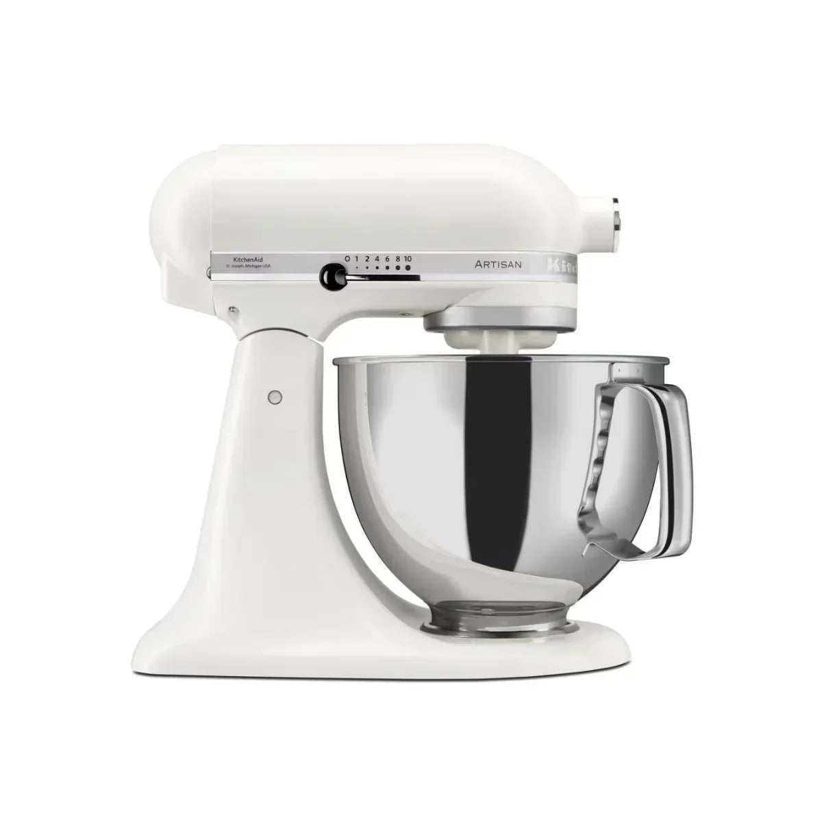 KitchenAid 4,8 L 5KSM175 Artisan Küchenmaschine Pastrylover mit Kunststofffleischwolf+Spritzgebäckvorsatz und Patisserie Buch