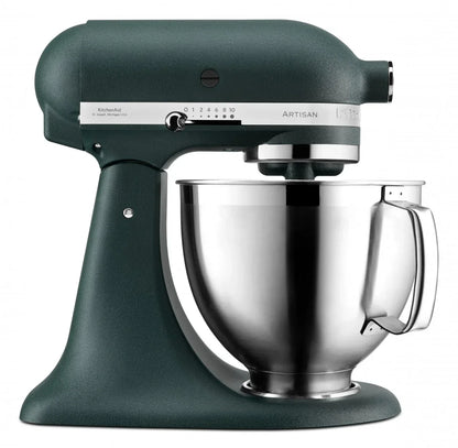 KitchenAid 4,8 L 5KSM185 Artisan Küchenmaschine Beginnerset Artisan Gemüseschneider+Flexirührer
