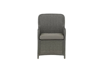 2er Set - Gartenstuhl London aus synthetischem Rattan