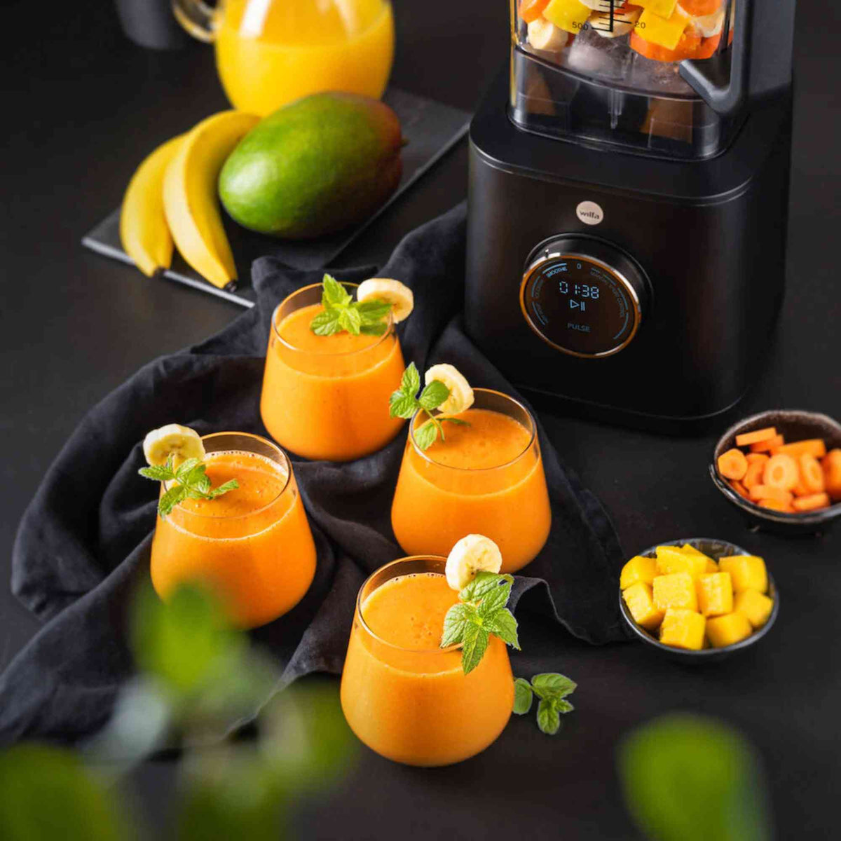 Wilfa Standmixer Powerfuel XL Schwarz