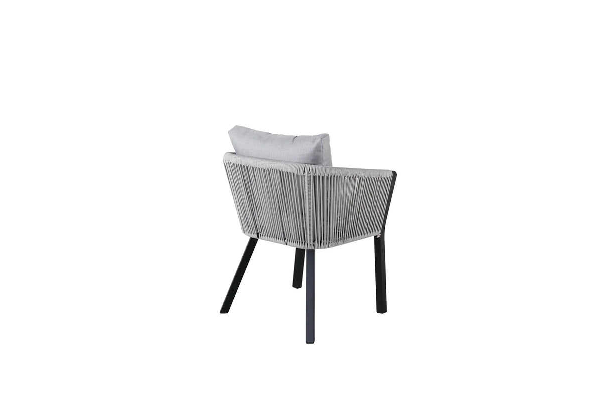 2er Set - Gartenstuhl Myria aus Metall/Polyester