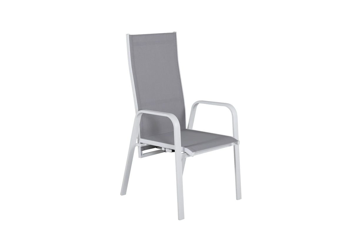 2er Set - Gartenstuhl Bossa aus Textilene/Aluminium