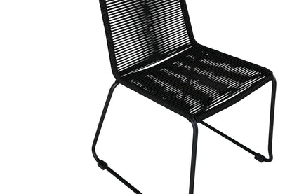 2er Set - Gartenstuhl Lina aus Metall/Polyester