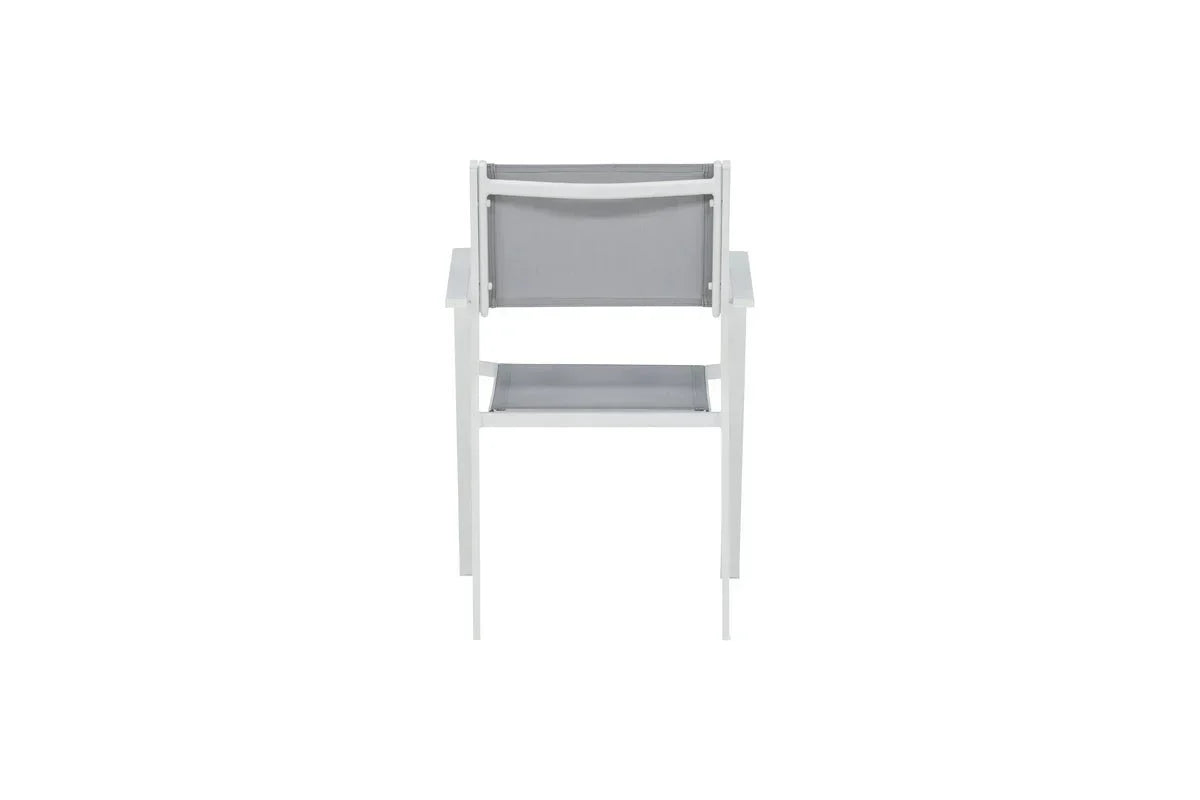 2er Set - Gartenstuhl Karibik aus Aluminium/Textilene