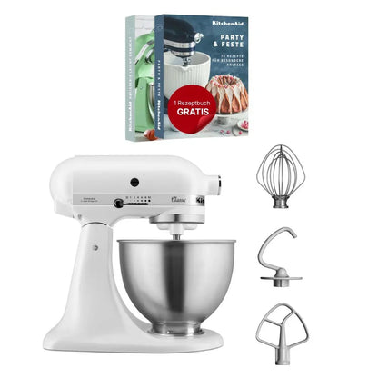 KitchenAid 4,3 L 5K45SS Classic Küchenmaschine