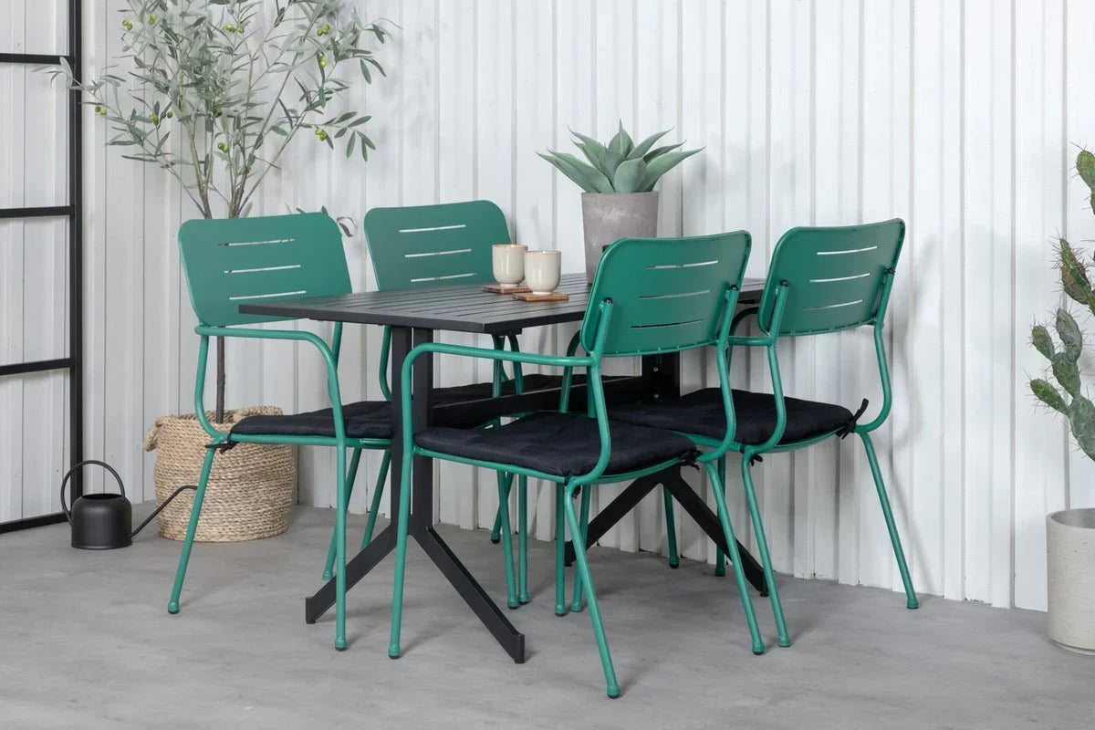 2er Set - Lori Gartenstuhl aus Metall