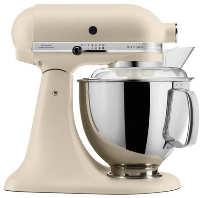 KitchenAid 4,8 L 5KSM175 Artisan Küchenmaschine Allrounderset mit Gemüseschneider+Fleischwolf+Spritzgebäckvorsatz