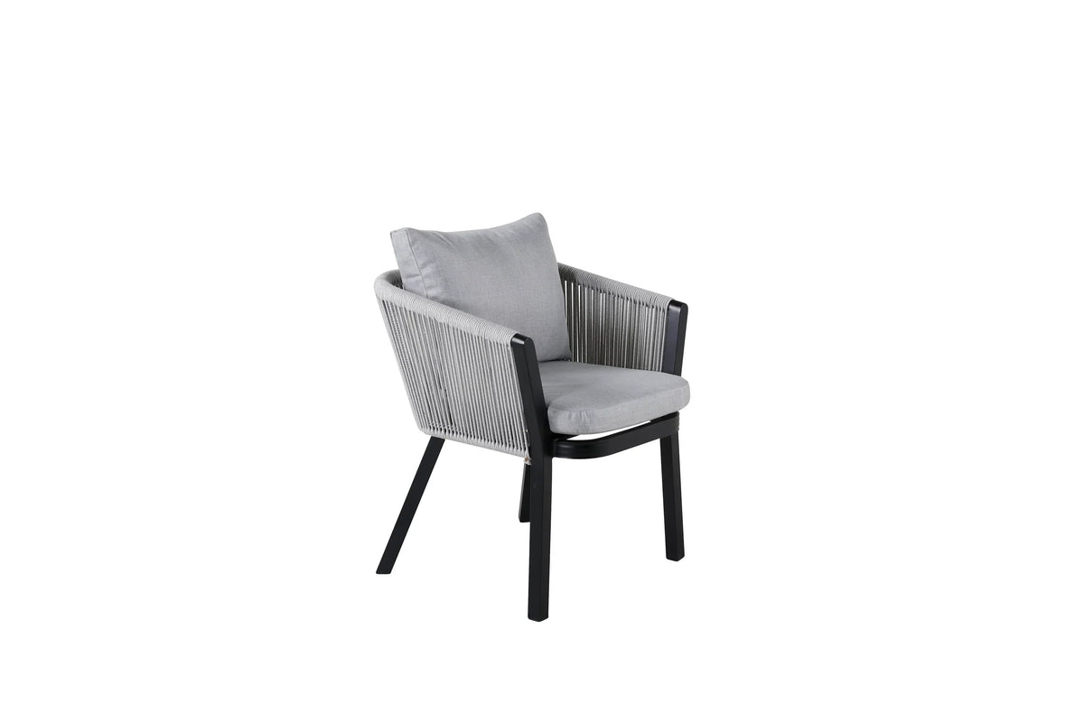 2er Set - Gartenstuhl Myria aus Metall/Polyester