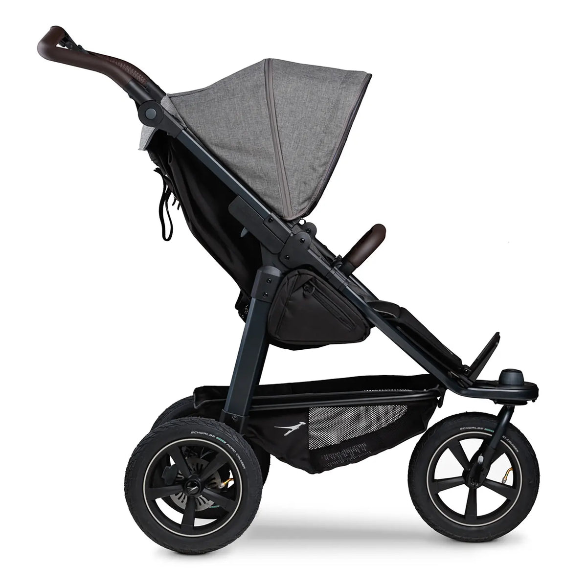 B-Ware Tfk Kinderwagen Buggy Mono 2 Sportwagen Luftreifen Grau Komfortsitz Liegefläche