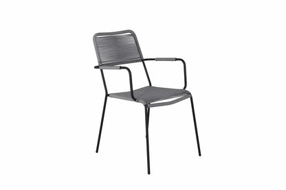 2er Set - Gartenstuhl Marla aus Metall/Polyester