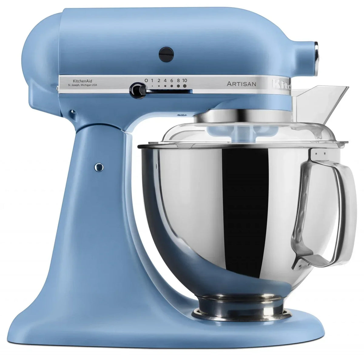 KitchenAid 4,8 L 5KSM175 Artisan Küchenmaschine Allrounderset mit Gemüseschneider+Fleischwolf+Spritzgebäckvorsatz