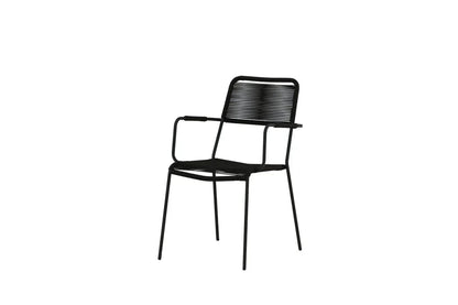 2er Set - Gartenstuhl Marla aus Metall/Polyester